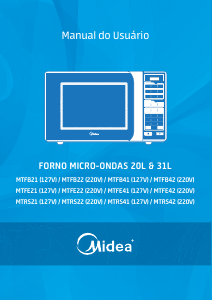 Manual Midea MTRS41 Micro-onda