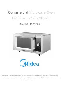 Handleiding Midea 1025F0A Magnetron