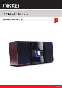 Mode d’emploi Nikkei NMD315 Stéréo