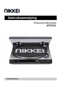 Handleiding Nikkei NTT01U Platenspeler