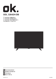 Mode d’emploi OK ODL 32642H-DB Téléviseur LED