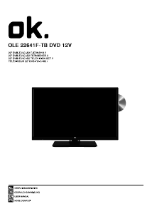 Mode d’emploi OK ODL 22641F-TB DVD 12V Téléviseur LED