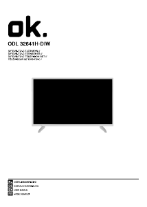 Manual OK ODL 32641H-DIW LED Television