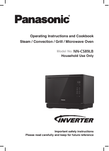 Manual Panasonic NN-CS89LB Microwave