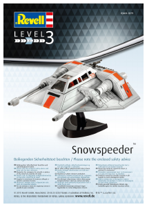 Mode d’emploi Revell set 03604 Star Wars Snowspeeder