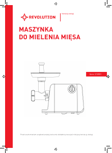 Instrukcja Revolution 210901 Maszynka do mielenia