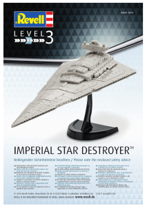 Manual Revell set 03609 Star Wars Imperial Star Destroyer