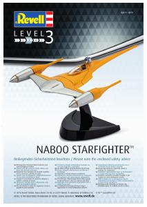 Manual de uso Revell set 03611 Star Wars Naboo starfighter