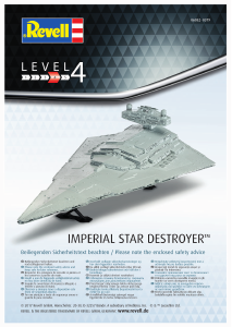 Manual Revell set 06052 Star Wars Imperial Star Destroyer