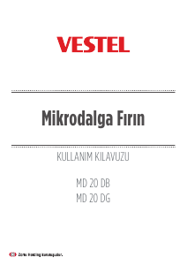 Kullanım kılavuzu Vestel MD 20 DG Mikrodalga