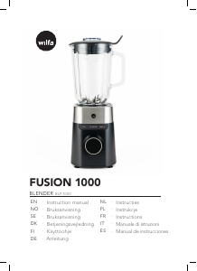 Brugsanvisning Wilfa BLP-1000 Fusion 1000 Blender