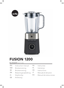 Manuale Wilfa BLPT-1200 Fusion 1200 Frullatore