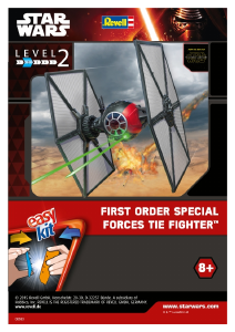 Bedienungsanleitung Revell set 06693 Star Wars First Order Special Forces TIE fighter