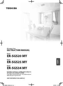 Handleiding Toshiba ER-SGS20 MY Magnetron