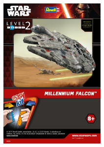 Handleiding Revell set 06694 Star Wars Millennium Falcon