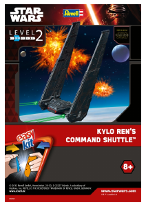Manual de uso Revell set 06695 Star Wars Kylo Rens Command Shuttle