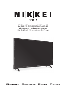 Bedienungsanleitung Nikkei NF4012 LED fernseher