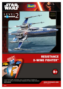 Manual Revell set 06696 Star Wars Resistance X-Wing fighter