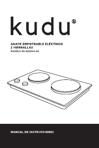 Manual de uso Kudu KU-AE2500-SS Placa