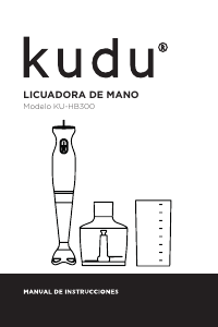 Manual de uso Kudu KU-HB300 Batidora de mano