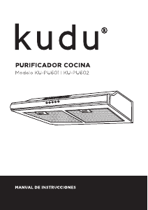 Manual de uso Kudu KU-PU601 Campana extractora