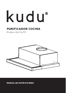 Manual de uso Kudu KU-PU701 Campana extractora