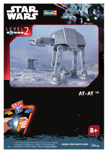 Manual Revell set 06715 Star Wars AT-AT