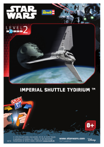 Manual de uso Revell set 06716 Star Wars Imperial Shuttle Tidirium
