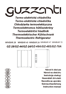 Handleiding Guzzanti GZ 24 Koelkast