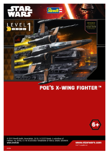 Manual de uso Revell set 06750 Star Wars Poes X-Wing fighter