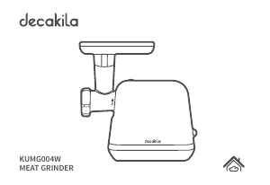 Handleiding Decakila KUMG004W Vleesmolen