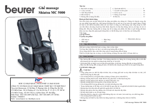 Hướng dẫn sử dụng Beurer MC 5000 HCT - Deluxe Thiết bị xoa bóp