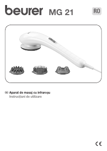 Manual Beurer MG 21 Aparat de masaj