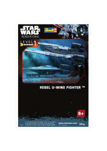 Manual de uso Revell set 06755 Star Wars Revel U-Wing fighter