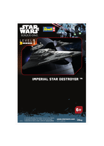 Manual de uso Revell set 06756 Star Wars Imperial Star Destroyer