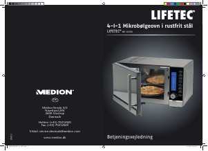 Brugsanvisning Lifetec MD 14500 Mikroovn