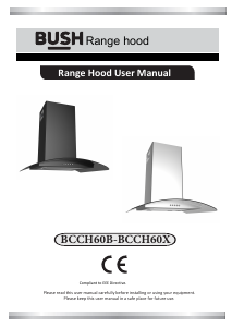 Manual Bush BCCH60B Cooker Hood