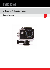 Manual de uso Nikkei Extreme X4 Action cam