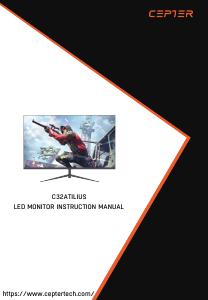 Manual Cepter C32ATILIUS LED Monitor