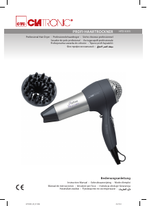 Manual Clatronic HTD 3055 Hair Dryer