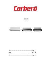 Manual Corberó VINSON635B Exaustor