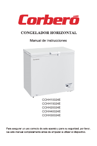 Manual Corberó CCHH10024E Freezer