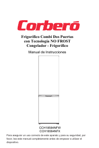 Handleiding Corberó CCH18584NFW Koel-vries combinatie