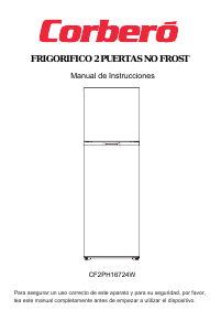 Manual Corberó CF2PH16724W Fridge-Freezer