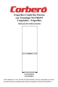 Manual de uso Corberó CCH324EW Frigorífico combinado