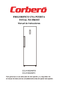 Manual Corberó CCLH18524NFX Frigorífico