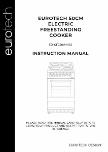 Handleiding Eurotech ED-CFC50SS Fornuis