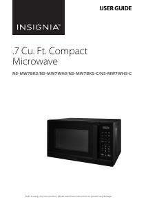 Manual Insignia NS-MW7WH5 Microwave