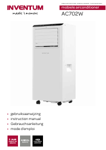 Mode d’emploi Inventum AC702W Climatiseur