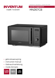 Manual Inventum MN267CB Microwave